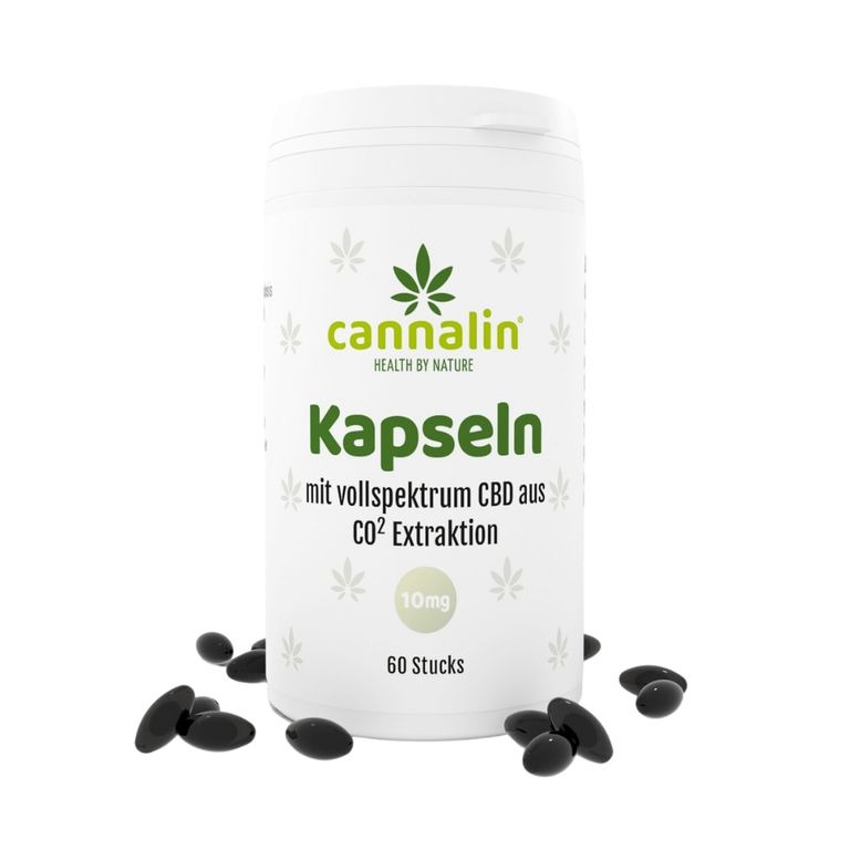 CBD Kapseln 10mg kaufen | 60 Stück - 1+1 Gratis Online