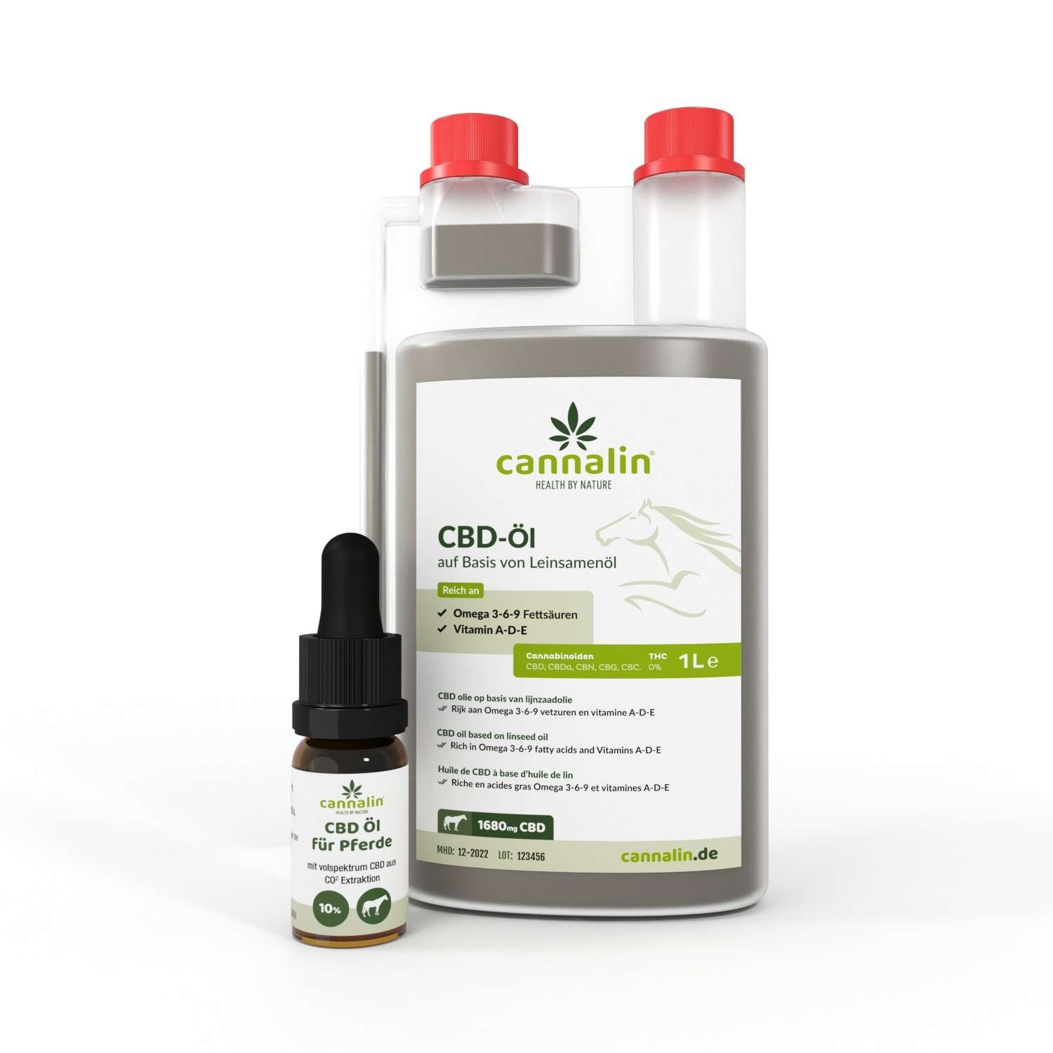 CBD-Öl für Pferde kaufen | Kombipaket mit 10 ml Online