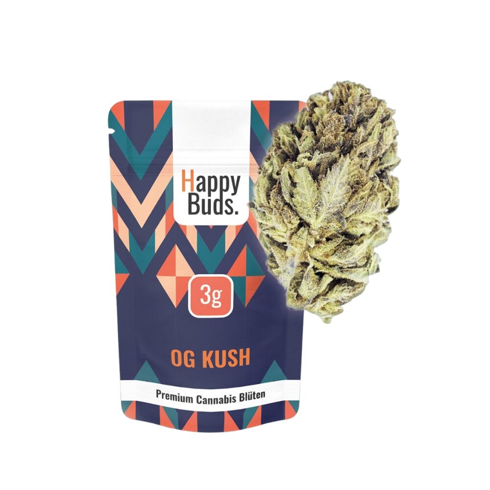 OG Kush - 3gr CBD Blüten 20% CBD > Jetzt Online kaufen