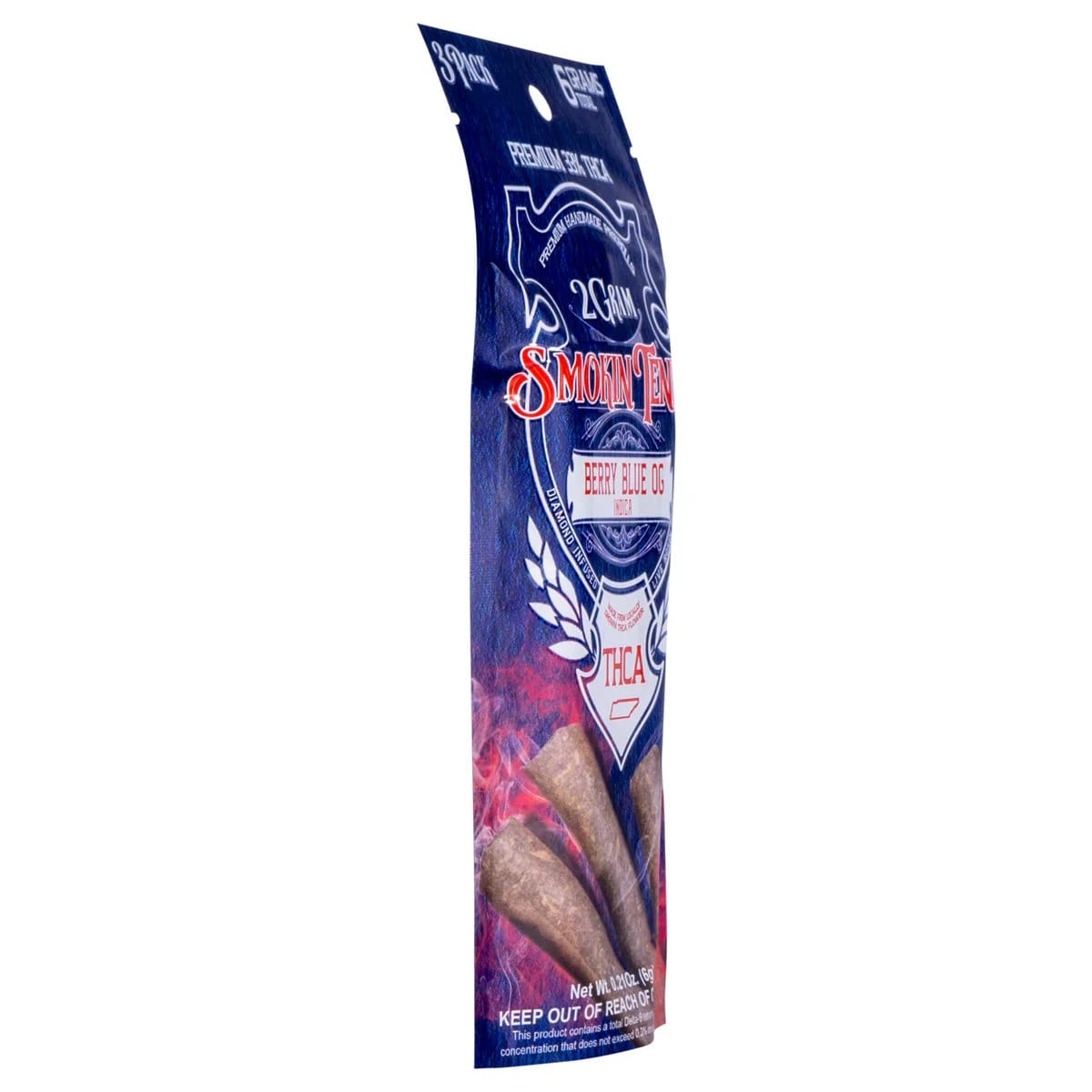 Smokin Tenns 3-Pack THCa Pre-Roll 2g For Sale Online