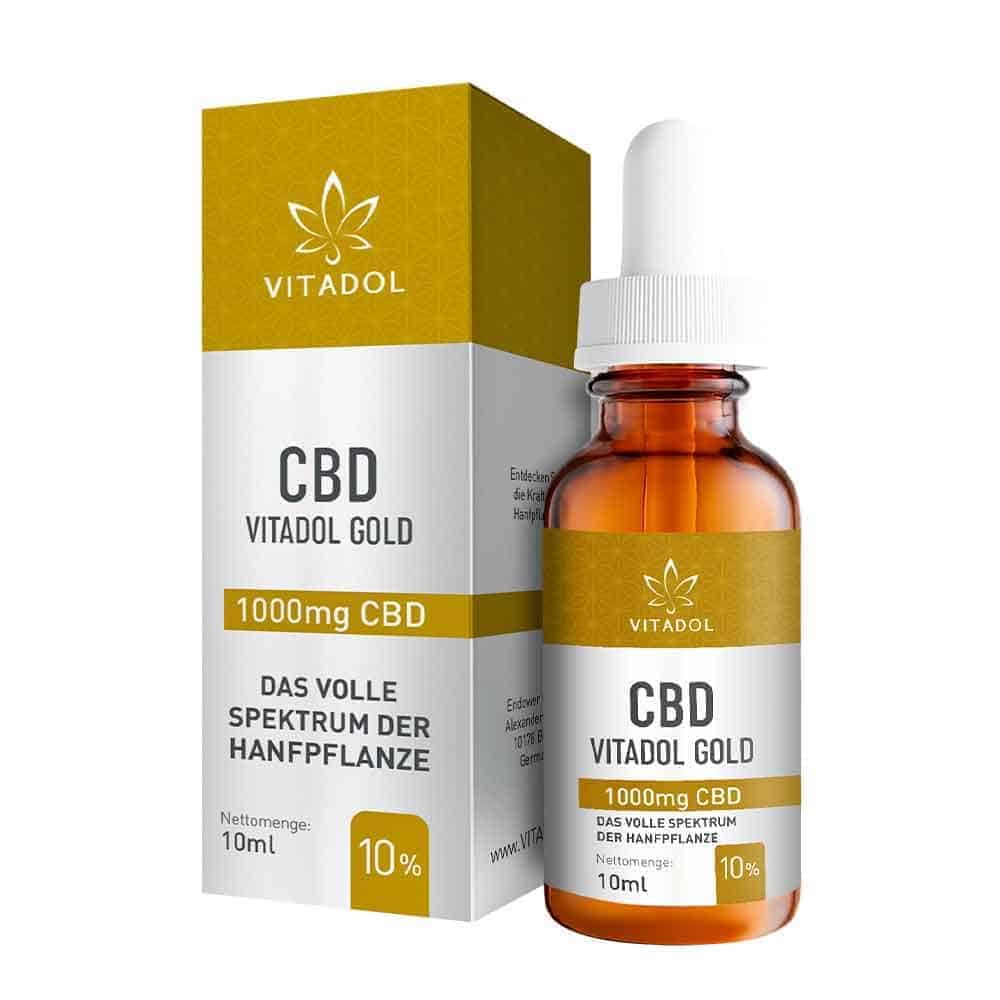 Kaufen Sie Vitadol Gold CBD Öl 10 % 10 ml online