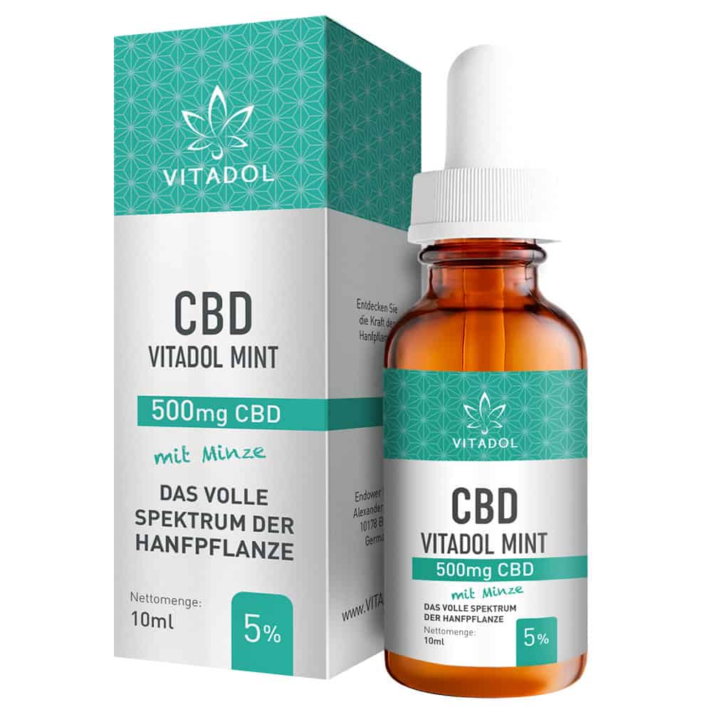 Kaufen Sie Vitadol Mint CBD Öl 5% 10ml online