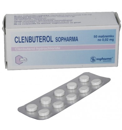 Clenbuterol Sopharma, 100 Tabletten / 0,02 mg