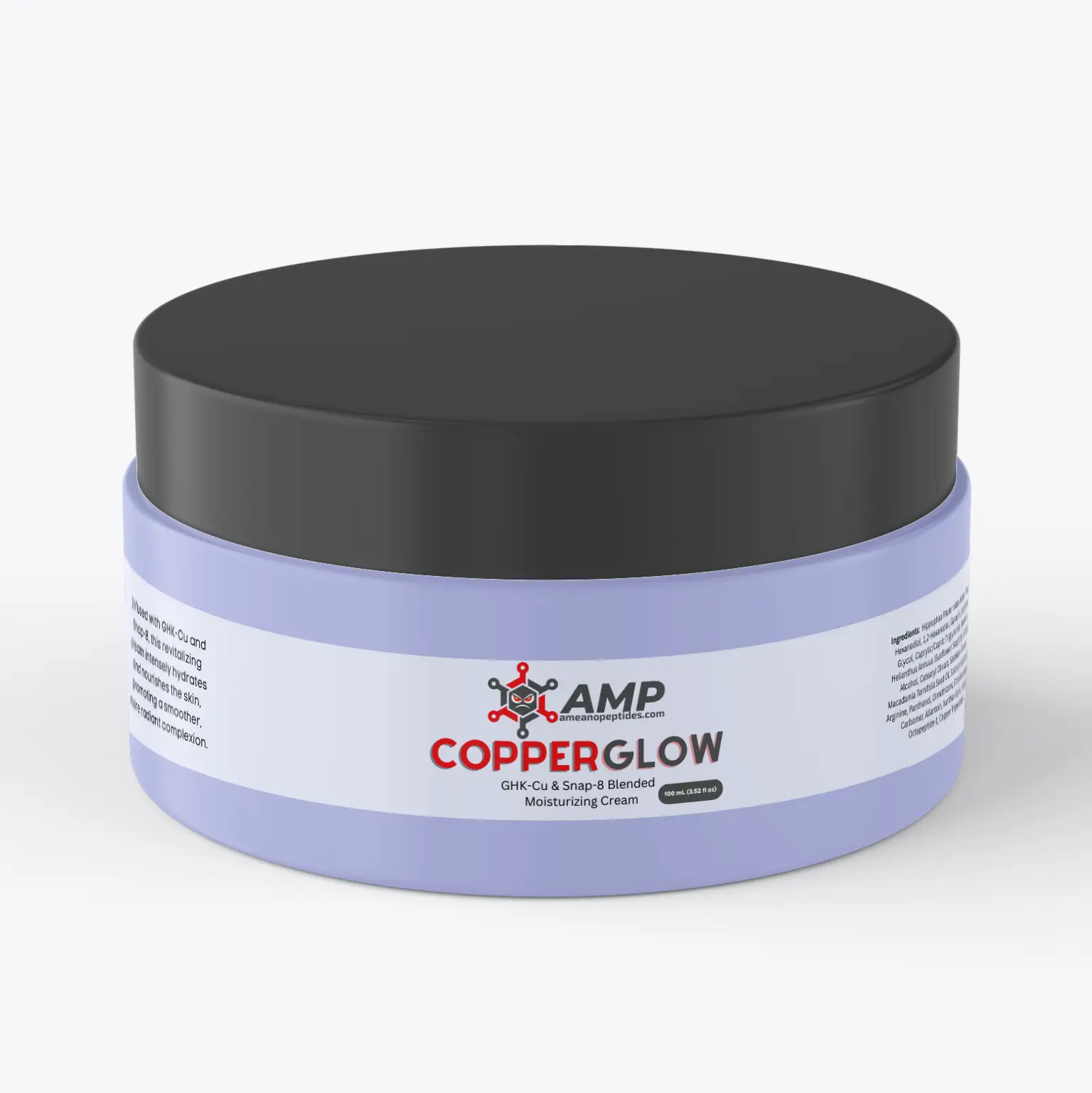 CopperGlow – GHK-Cu & Snap-8 Mischcreme | 100 ml Creme zur äußerlichen Anwendung