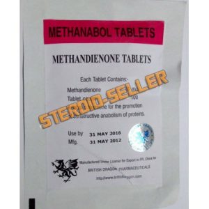 BUY Methanabol (Methandienone) British Dragon, 100 tabs / 10 mg