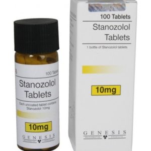 Stanozolol-Tabletten Genesis, 100 Tabletten / 10 mg zu verkaufen