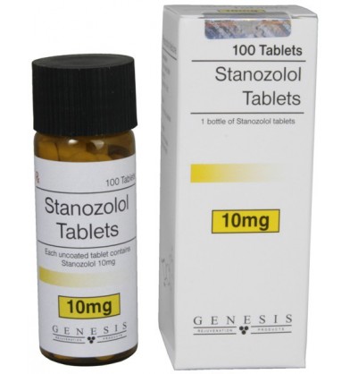 Stanozolol-Tabletten Genesis, 100 Tabletten / 10 mg zu verkaufen