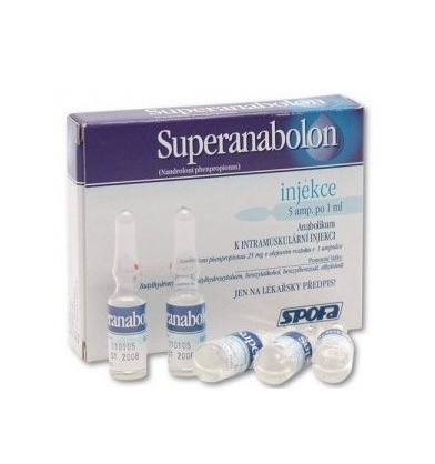Superanabolon (Nandrolonphenylpropionat) 25 mg/Ampulle, 5 Ampullen zu verkaufen