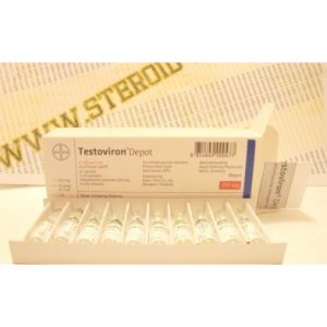 Kaufen Sie Testoviron Depot (Testosteron Enanthate) von Bayer Schering, 250 mg/1 ml