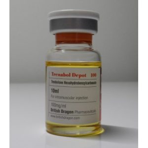 Trenabol Depot, Trenbolone, British Dragon, 100 mg/ml, 10ml